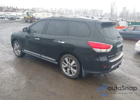 2013 Nissan Pathfinder Platinum z USA, uszkodzony, nr VIN 5N1AR2MM9DC626732